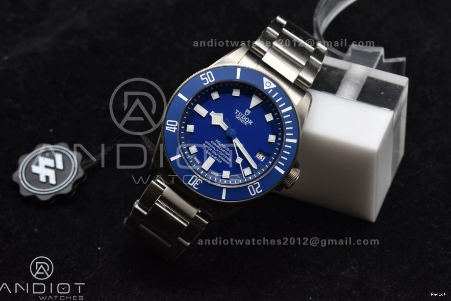 ZF Blue Best V5 A2824 1:1 Bracelet Pelagos Edition on Titanium 1113